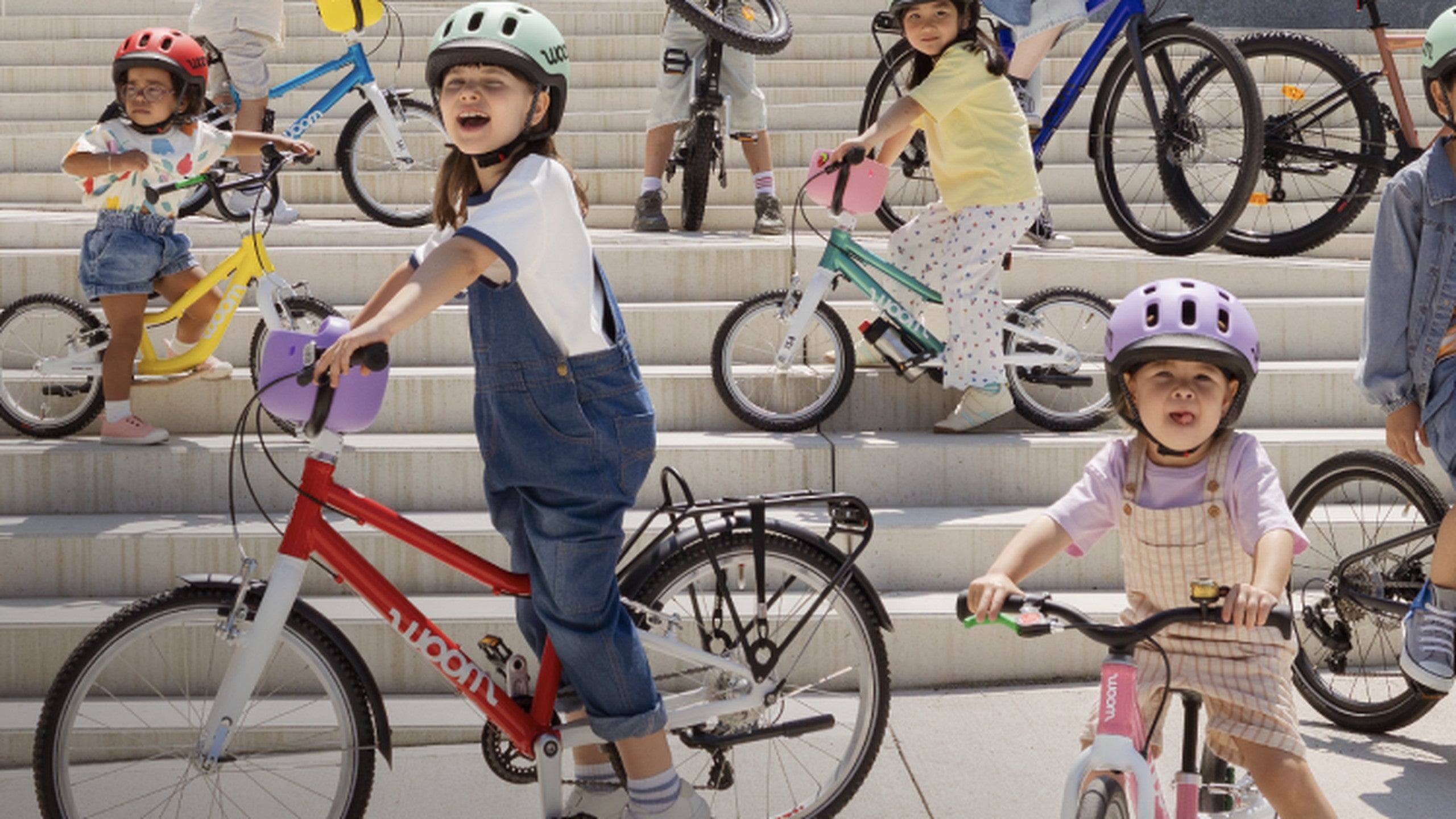 Woom Kinder-Fahrräder — Original Woom Marketing-Foto
