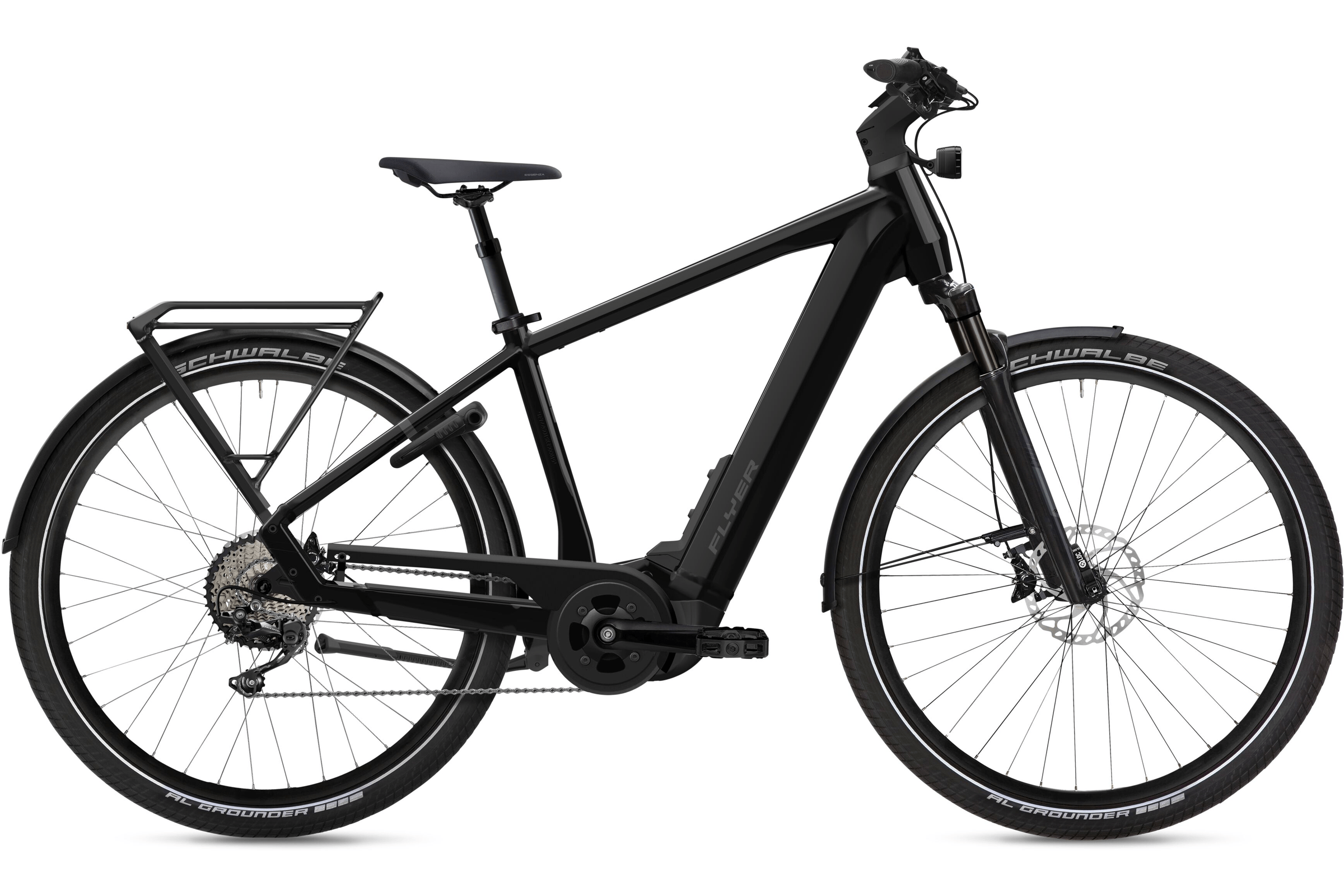 Flyer Upstreet 7.10 XC Gents - Pearl Black