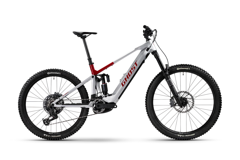 Ghost E-Riot CF Advanced Grey/Red