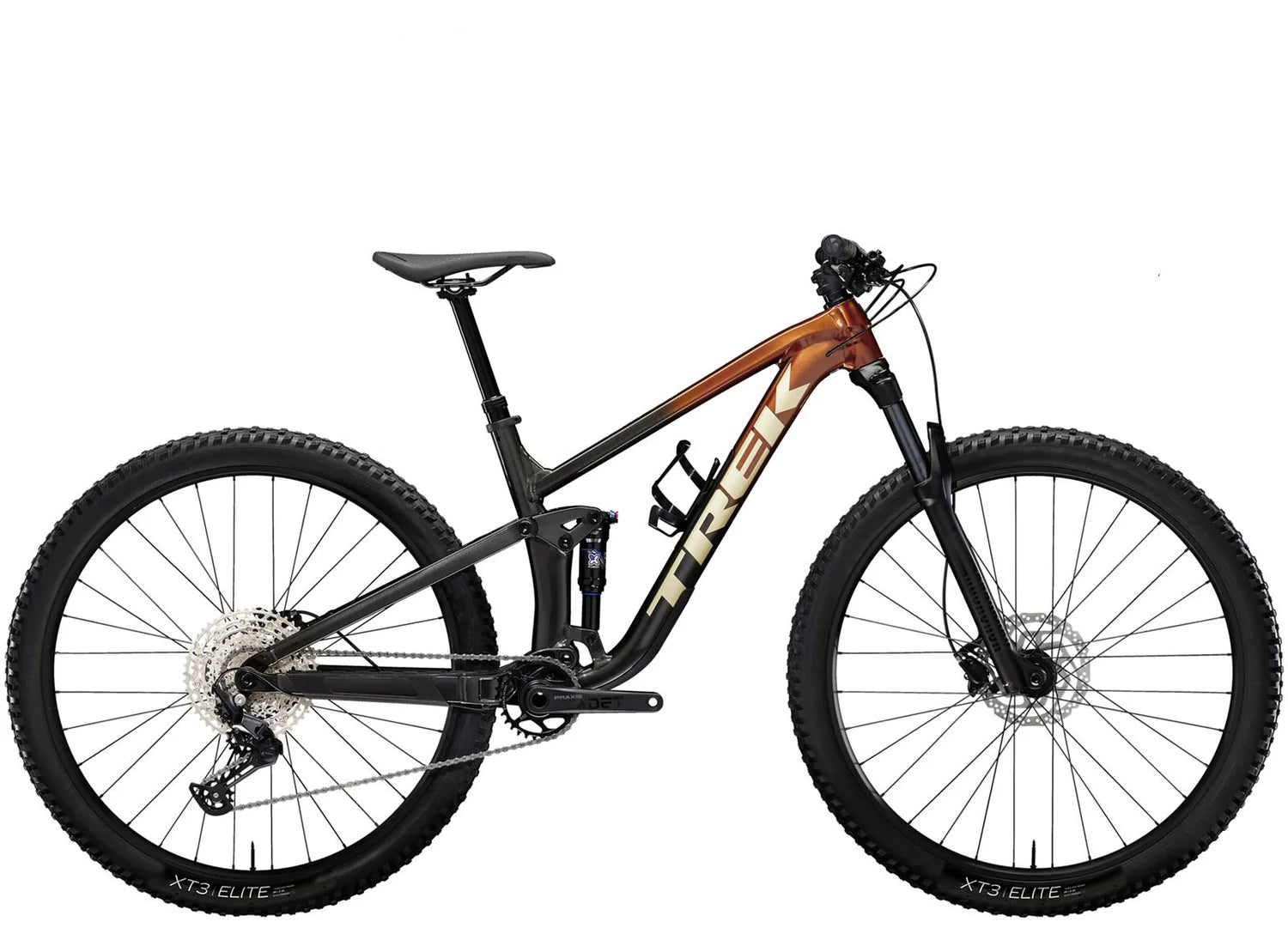 Trek Top Fuel 5 Pennyflake To Dnister Black Fade | Down-Country Mountainbike Carbon